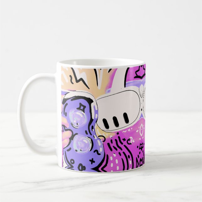 Caneca De Café Chaveiro acrílico (Esquerda)