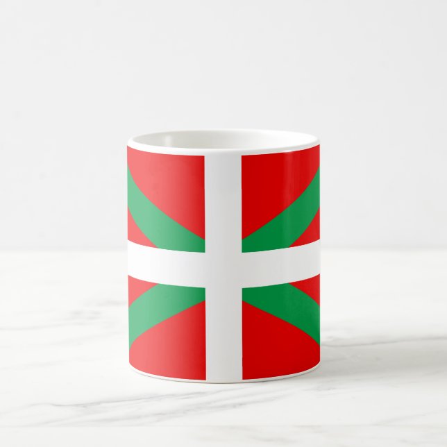 Caneca De Café Chávena com bandeira Basca “Ikkurina " (Centro)