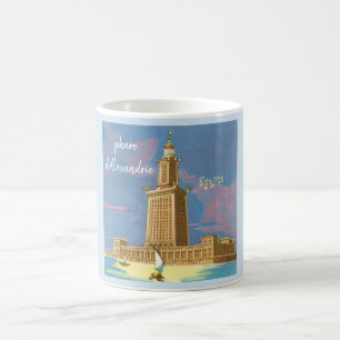 Caneca De Café chávena “farol de Alexandria "