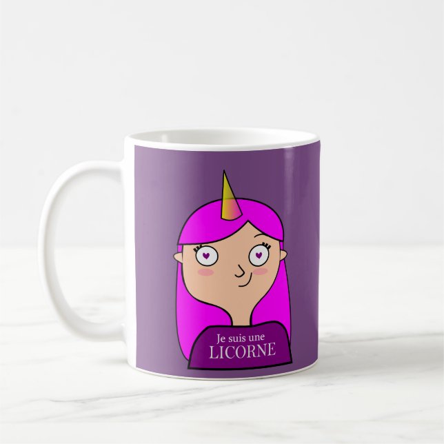 Caneca De Café Chávena Menina Lili (Esquerda)