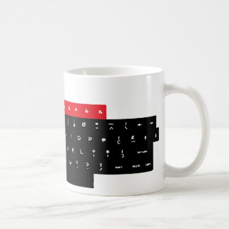 Caneca De Café Chaves de teclado da BBC micro