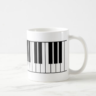 Caneca De Café Chaves do piano