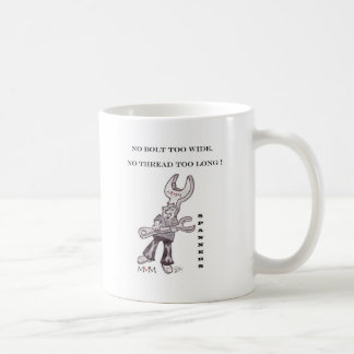 Caneca De Café Chaves inglesas - nenhum parafuso demasiado