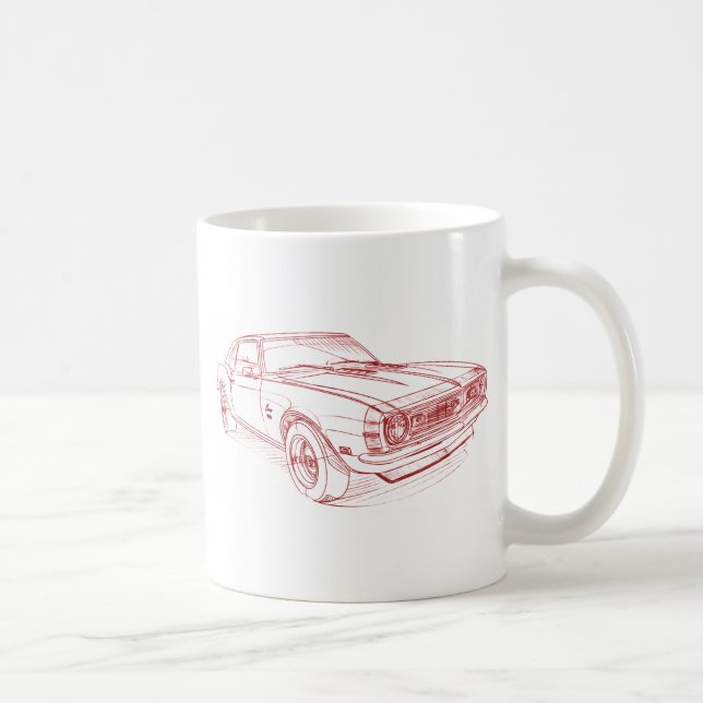 Caneca De Café Che Camaro SS 1968 (Direita)