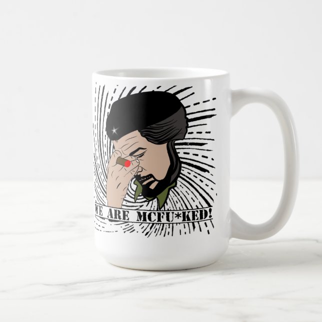 Caneca De Café che guevara estamos fodidos (Direita)