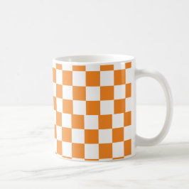 Caneca de café checada