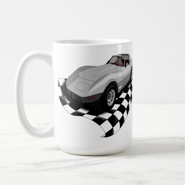 Caneca De Café Checkervette (Esquerda)