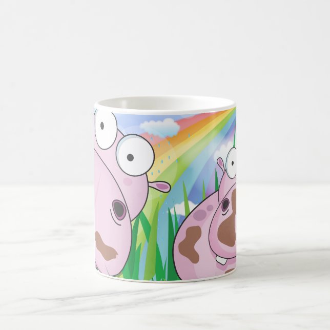 Caneca De Café Cheeky Hippo's (Centro)