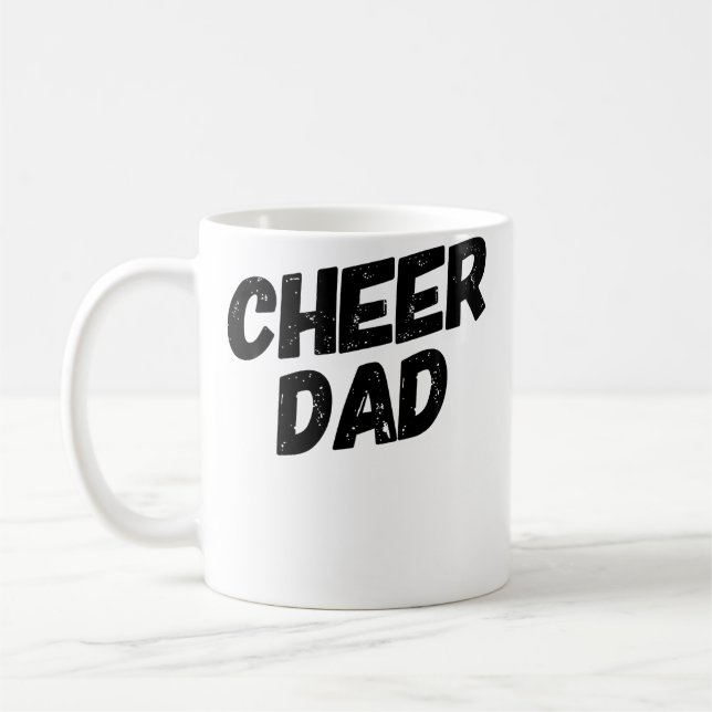 Caneca De Café Cheer Dad Cheerleading (Esquerda)