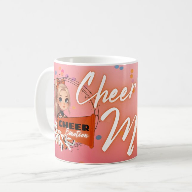 Caneca De Café Cheer Mãe Mug (Frente Esquerda)