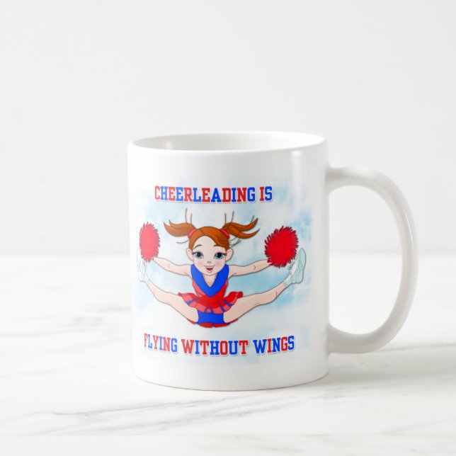 Caneca De Café Cheerleader Cheer (Direita)