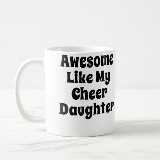 Caneca De Café Cheerleader Cheer Dad Mom Cheerleading