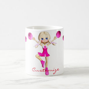Caneca De Café Cheerleaderes Vão Alegrar Thunder_Cove