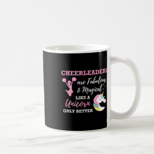 Caneca De Café Cheerleaders Como Uma Líder de Torcida Unicórnio A