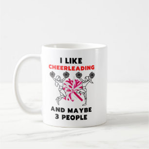 Caneca De Café CHEERLEADING Lover Engraçado Ideia de presente que
