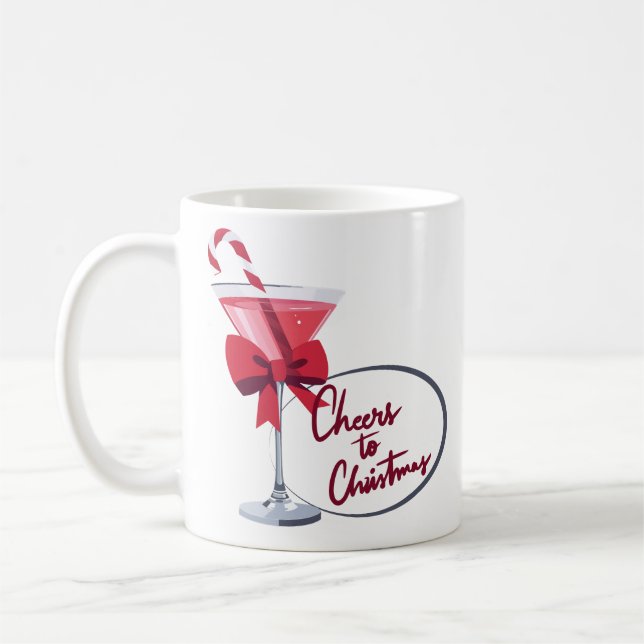 Caneca De Café Cheers to Christmas (Esquerda)