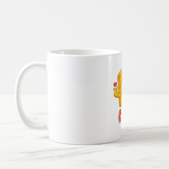 Caneca De Café Cheese Sunny Mini Heart (Esquerda)