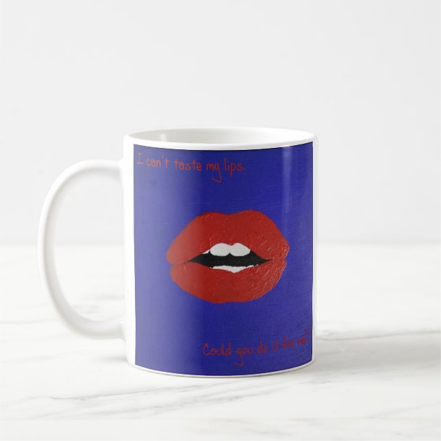 Caneca De Café Cheesy Lines for Valentine's Mug (Esquerda)