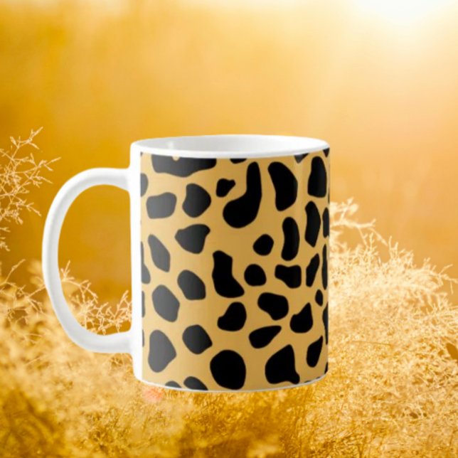 Caneca De Café Cheetah Impressão (Criador carregado)