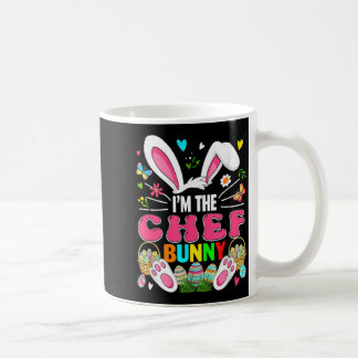 Caneca De Café Chef Bunny Fantasia de Coelho da Páscoa Colorida C