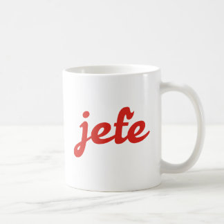 Caneca De Café chef jefe boss