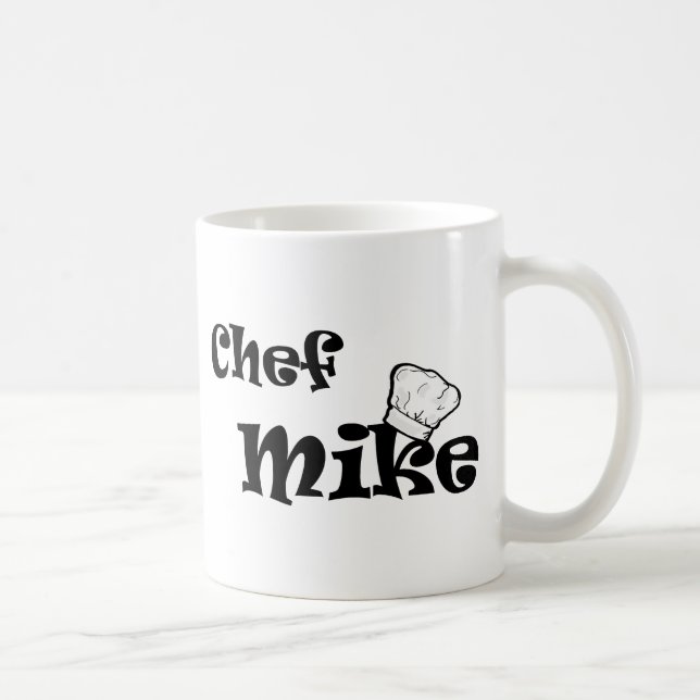 Caneca De Café Chef Mike (Direita)