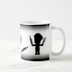 Caneca De Café Chef-padeiro com pino-rolante e uísque