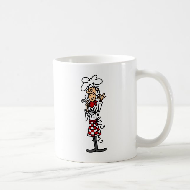 Caneca De Café Chef um Pinch desta t-shirts e presentes (Direita)