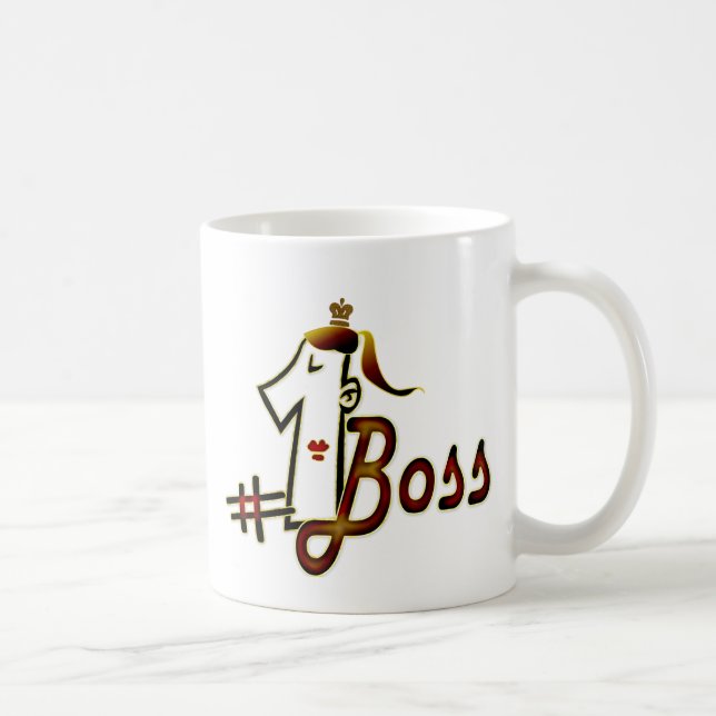 Caneca De Café chefe #1 (Direita)