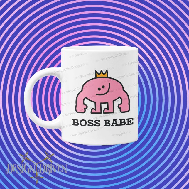Caneca De Café Chefe Babe Classic Mug (Criador carregado)