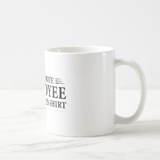 Caneca De Café Chefe de Gabinete Gag - Meu Funcionário Favorito M