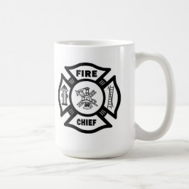 Caneca De Café Chefe de Incêndio
