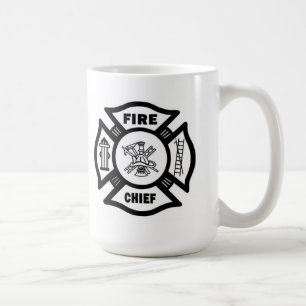 Caneca De Café Chefe de Incêndio  