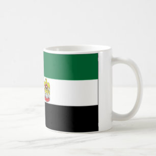 Caneca De Café Chefe de United Arab Emirates da bandeira de
