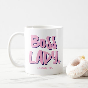 Caneca De Café Chefe Lady Business Proprietária Empreendedor