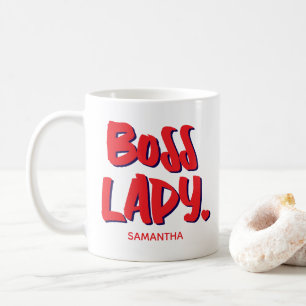 Caneca De Café Chefe Lady Business Proprietária Empreendedor