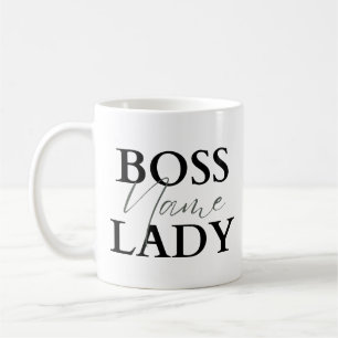 Caneca De Café Chefe Lady Coffee Mug - Chefe Lady Mug, Lady Boss,