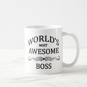 Caneca De Café Chefe Mais Incrível do Mundo