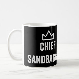 Caneca De Café Chefe Sandbagger Golf Meme BJJ Chess Sandbag