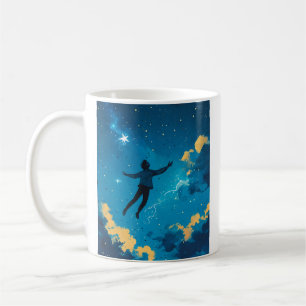 Caneca De Café Chega às estrelas