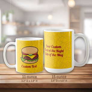 Caneca De Café Cheiburger Coffee Mug