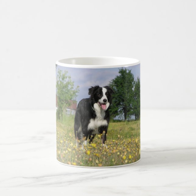 Caneca De Café cheio 3.png de border collie (Centro)