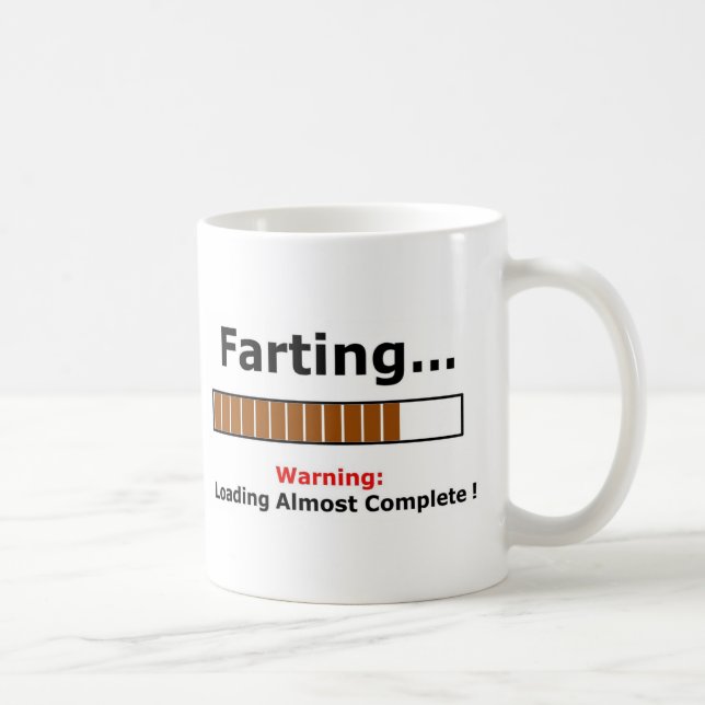 Caneca De Café cheio farting (Direita)