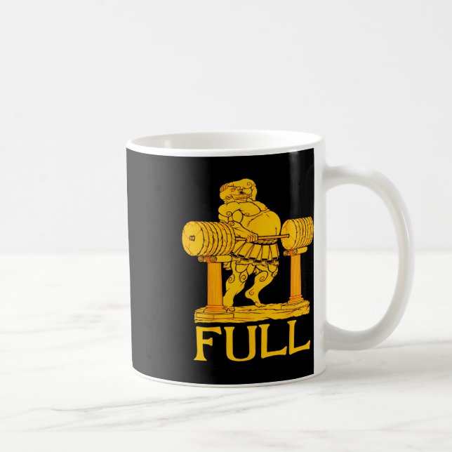 Caneca De Café Cheio Gym Arranque de Porte Arranque de Porte W (Direita)