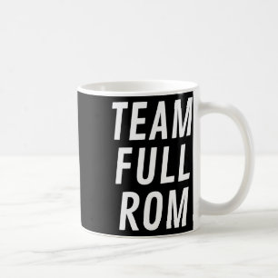 Caneca De Café Cheio R Da Equipe Gym De Montagem De Malhação Rom