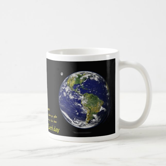 Caneca De Café Cheio Terra (Direita)