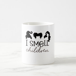 Caneca De Café Cheira a Crianças Dias de as Bruxas engraçados Tri
