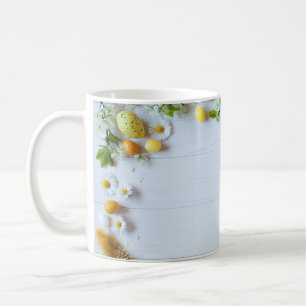 Caneca De Café Cheiro de Cereja páscoa: Ovos Amarelos.