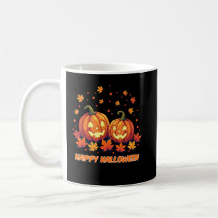 Caneca De Café Cheiro de Halloween da Abóbora Sorrindo Bonita