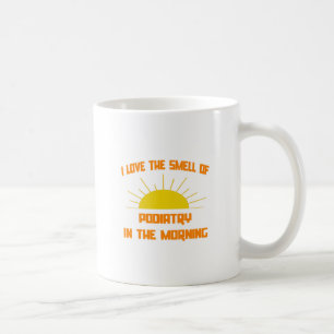Caneca De Café Cheiro de Podiatria pela Manhã